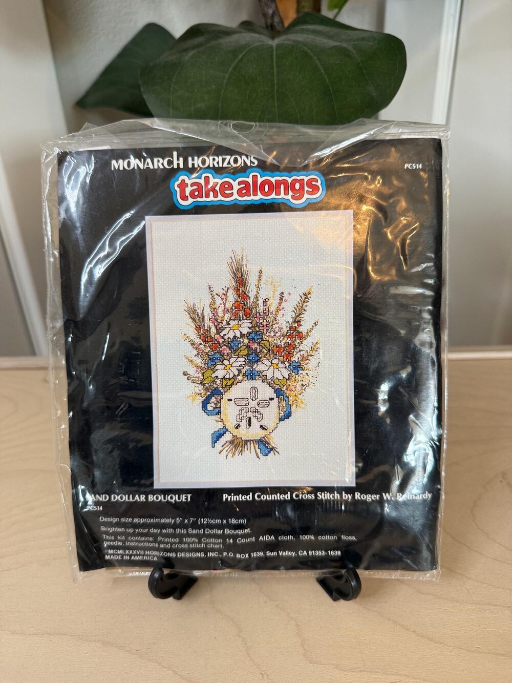 Vintage Monarch Horizons Needlepoint Kit